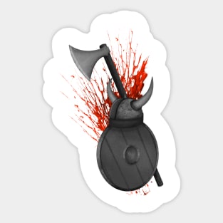 Viking Weapons Sticker